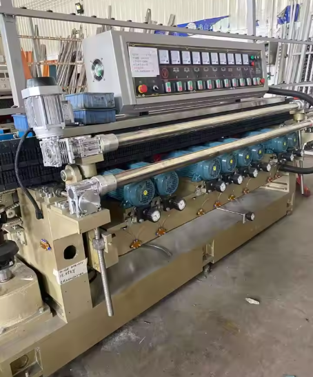 Continuous glass annealing heater