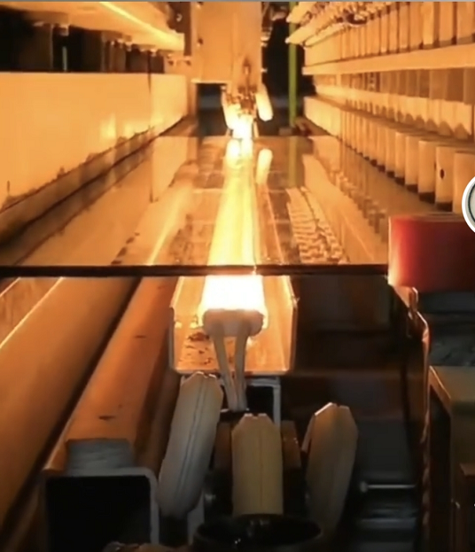 Industrial glass annealing oven