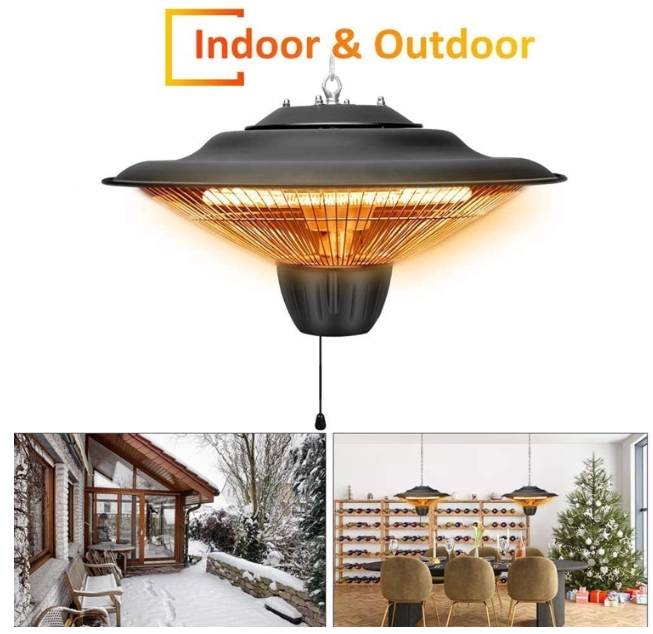 IPX4 splash proof heater