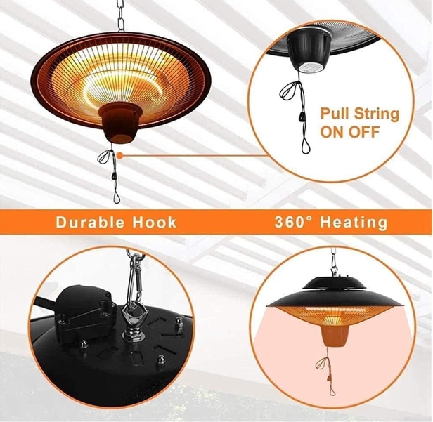 IP66 waterproof outdoor heater